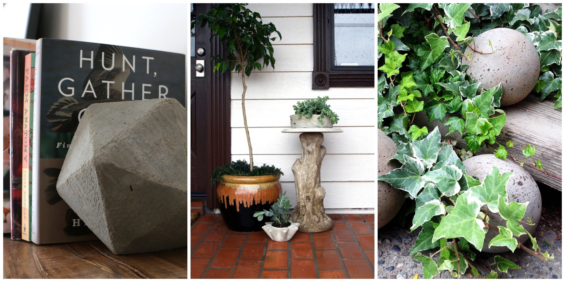 Concrete DIYs How to Make Your Own Concrete Decor