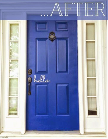 How To Paint A Front Door 8 front door makeover ideas - how to makeover your home front door How To Paint A Front Door 8 front door makeover ideas - how to makeover your home front door