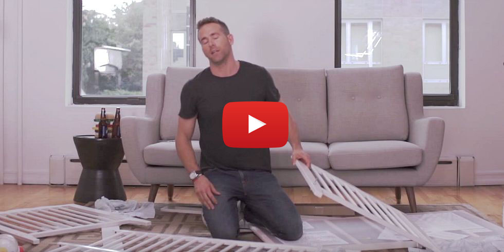 Ryan Reynolds Ikea | ryan reynolds puts together an ikea crib ryan reynolds gq Ryan Reynolds Ikea | ryan reynolds puts together an ikea crib ryan reynolds gq