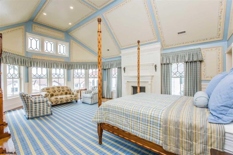 Victorian Master Bedroom victorian beach house tour - pattern interior decor inspiration Victorian Master Bedroom victorian beach house tour - pattern interior decor inspiration