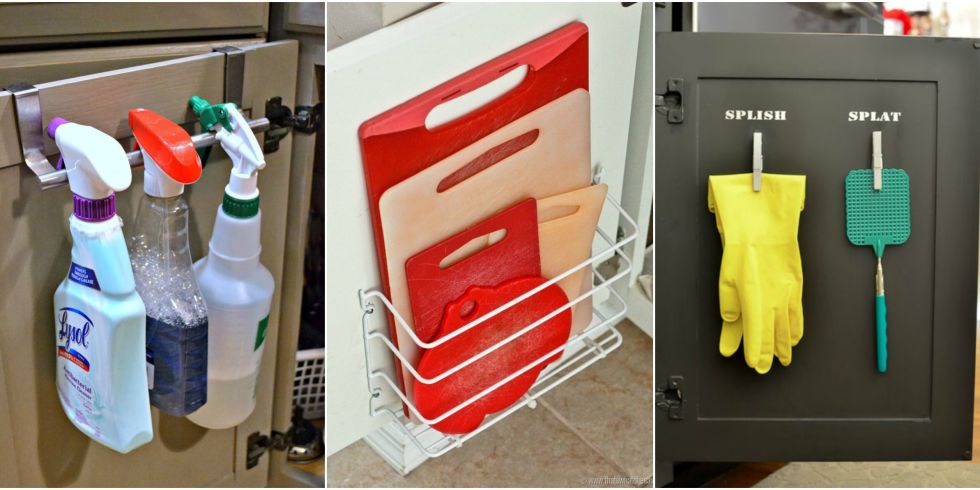 Cabinet Door Storage Ideas - Organization Tricks For Cabinets cabinet doors - Cabinet Door Storage Ideas - Organization Tricks For Cabinets
