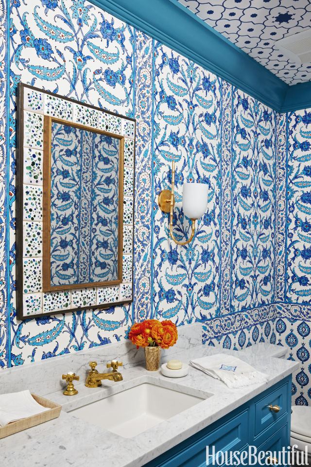 blue bathroom backsplash design ideas blue bathroom backsplash design ideas