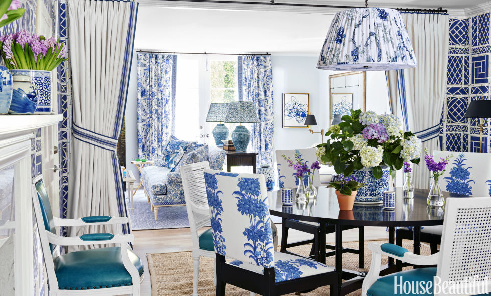 blue and white house - los angeles designer mark d. sikes blue and white house - los angeles designer mark d. sikes