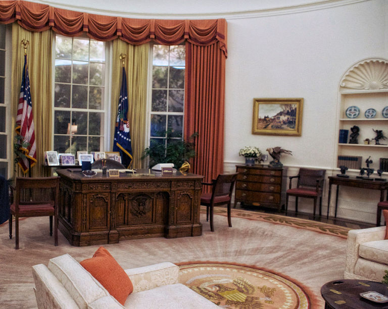 president donald trump has started redecorating the oval office president donald trump has started redecorating the oval office