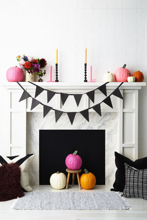 halloween pennant banner