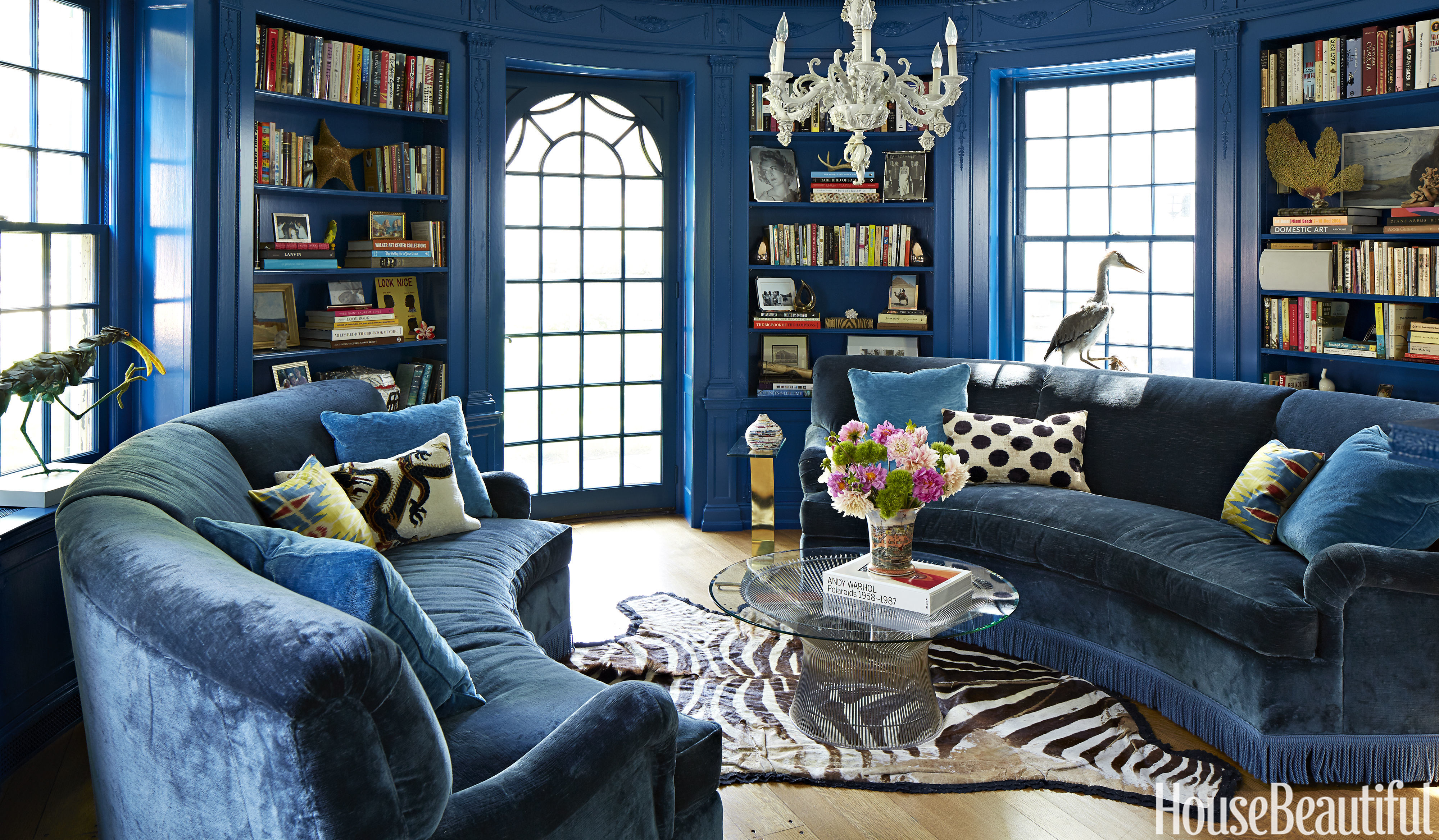 Janet Gridley Designs a Colorful Colonial Home - Inside a Pattern