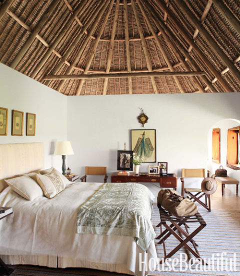 Suzanne Kasler Interiors Kenya House - Open Air House in Kenya