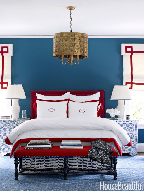Red White And Blue Room patriotic decor for 4th of july - red, white, and blue decorating Red White And Blue Room patriotic decor for 4th of july - red, white, and blue decorating