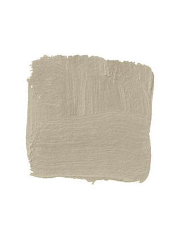 DUNN-EDWARDS NOMADIC TAUPE DE6192: "This is a soothing sand color that expands a space and creates a feeling of warmth and continuity, especially if you use it on the ceiling and the walls. I like the way it takes on the color of the light coming in and yet keeps its own integrity. It's the perfect backdrop. The neutral walls recede and you focus more on the furnishings than on the size of the room." -William Miller
