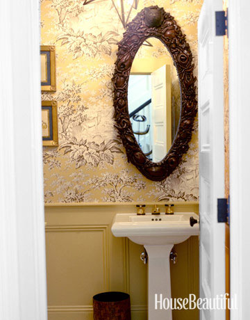 Powder Room Wall Ideas powder room decorating ideas - powder room design and pictures Powder Room Wall Ideas powder room decorating ideas - powder room design and pictures