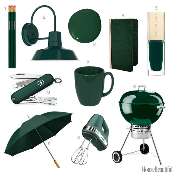 Forest Green Accessories Dark Green Decor