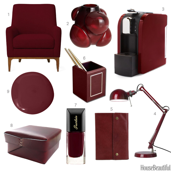 wine red