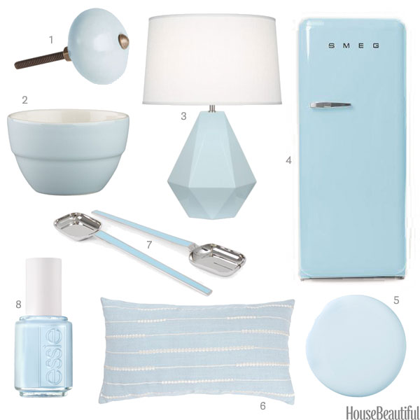 Light Blue Decor My Web Value Pale Blue Accessories