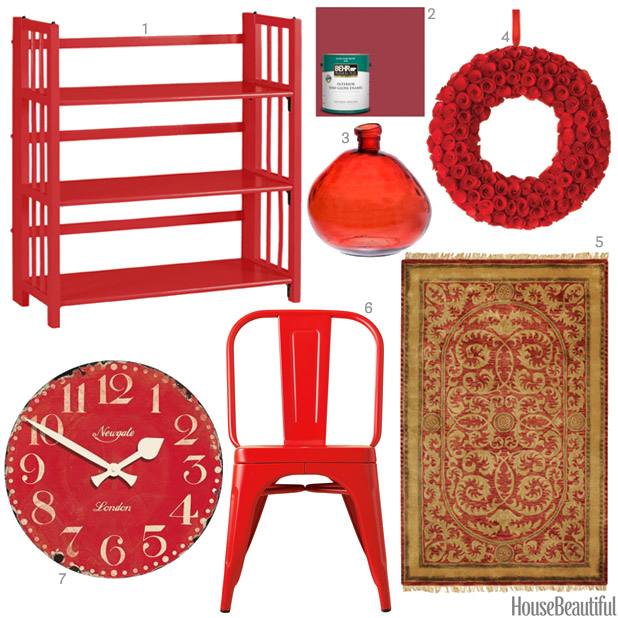 cherry red accessories