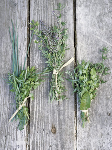 To keep herbs tasting fresh for up to a month, store whole bunches, washed and sealed in plastic bags, in the freezer. When you need them, they'll be easier to chop, and they'll defrost the minute they hit a hot pan.