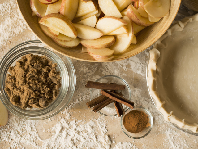 Keeping brown sugar in the freezer will stop it from hardening. But if you already have hardened sugar on your shelf, soften it by sealing in a bag with a slice of fresh bread or an apple — or by microwaving on high for 30 seconds.