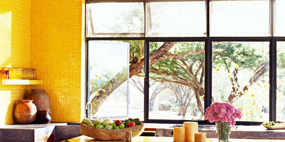 Popular kitchen paint and cabinet colors colorful kitchen pictures