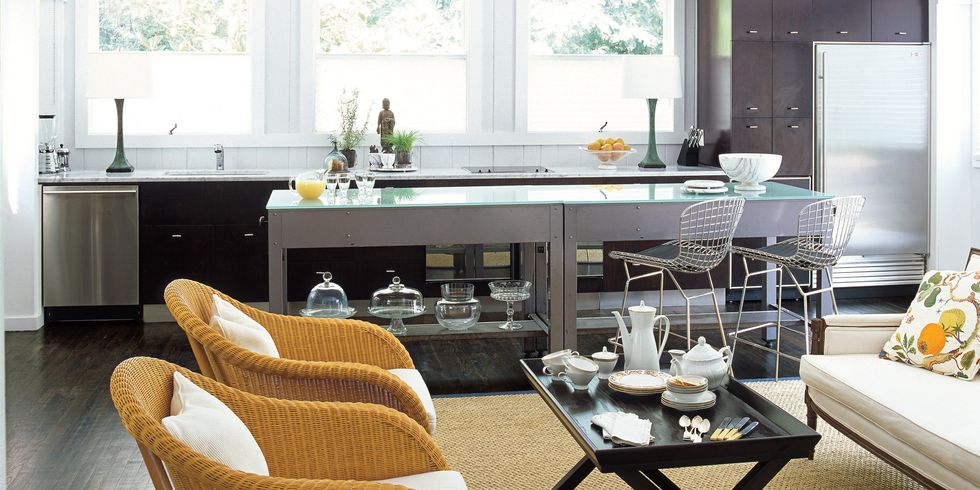 Family and Kid Friendly Kitchens - Family Kitchen Ideas wicker kitchen chairs Family and Kid Friendly Kitchens - Family Kitchen Ideas wicker kitchen chairs