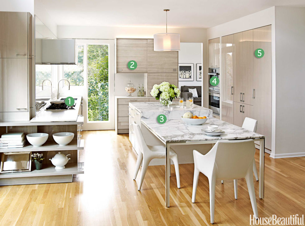 Bright Kitchen Ideas airy and bright kitchen - contemporary kitchen design Bright Kitchen Ideas airy and bright kitchen - contemporary kitchen design
